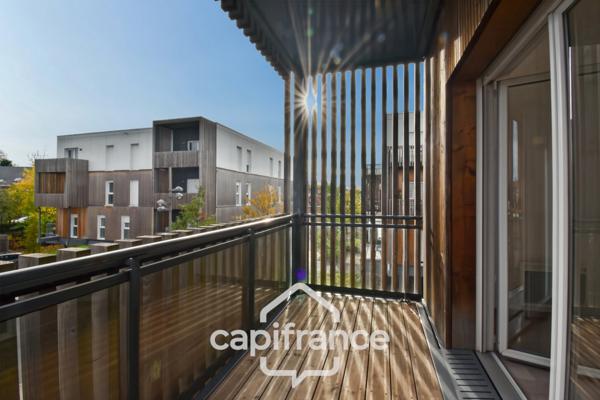 À LOUER – TOURCOING – Appartement T3 récent avec balcon exposé sud et double stationnement