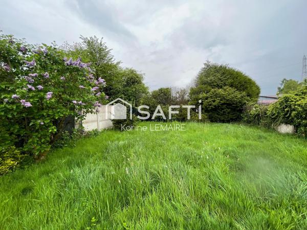 Maison semi individuelle par le garage