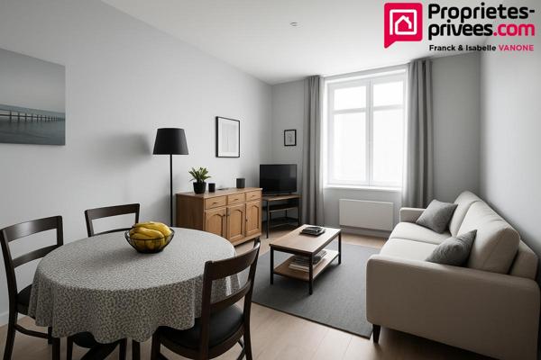 Appartement T3 - Secteur Caulier - 2 chambres + balcon - 61m²