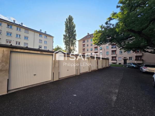 Box garage individuel proche tram et centre-ville