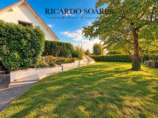 PONT-SAINTE MAXENCE (SARRON) 60700 - VUE SUR L'OISE / MAISON FAMILIALE 163 m2 AU SOL / SOUS-SOL TOTAL / 5 CHAMBRES / TERRAIN 1125 m2