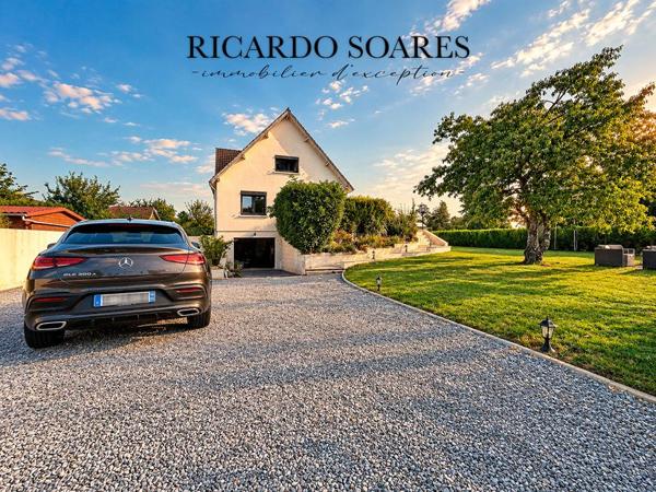 PONT-SAINTE MAXENCE (SARRON) 60700 - VUE SUR L'OISE / MAISON FAMILIALE 163 m2 AU SOL / SOUS-SOL TOTAL / 5 CHAMBRES / TERRAIN 1125 m2
