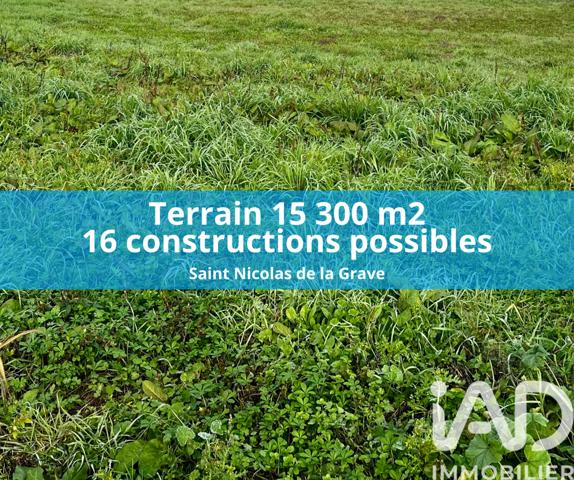 Terrain à vendre 15 300 m² Saint-Nicolas-de-la-Grave