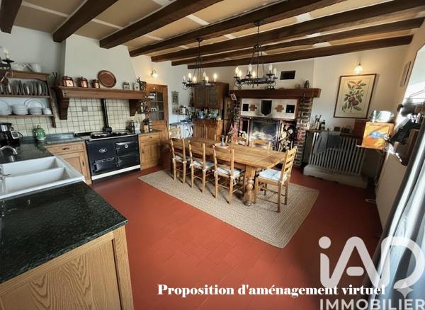 Maison à vendre 6 pièces 157 m² Saint-Paterne-Racan