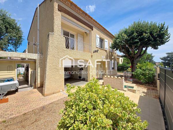 Maison 4 faces de 122 m² habitables avec garage et annexes