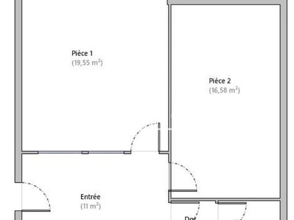 À vendre Appartement 2 pièces 51.34 m² - Valence 26000
