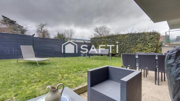 Appartement 3 pièces, jardin, place de parking