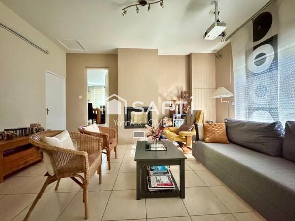 Maison plain-pied 145 m² habitables, 4 chambres