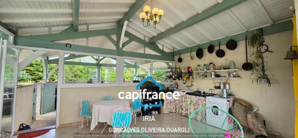 Maison à vendre 5 pièces SAINT AMANS DU PECH (82) avec piscine et parc arboré de 3500m².