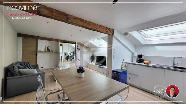 Charmant Appartement T3 de 62 m² sur 2 niveaux PLEIN BOURG