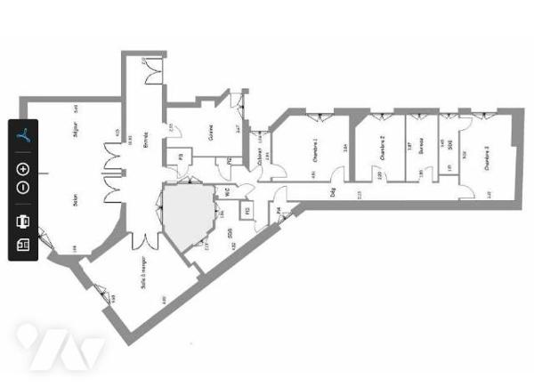 NEUILLY SUR SEINE - PLAINE DES SABLONS - 6 PIECES. 195 m². PROCHE METRO