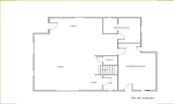 Millau (12100) MILLAU // Maison lumineuse, une chambre de plain-pied