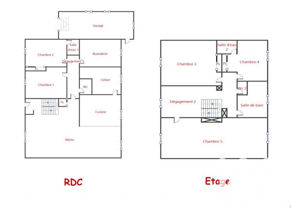 Maison à vendre 7 pièces 163 m² Rouffiac-Tolosan