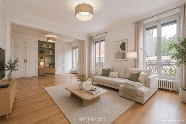 Appartement de 3 pièces / 69 m² SAINT MANDE (94) - Quartier Notre Dame - proche Bois de Vincennes - Fort potentiel - A rénover
