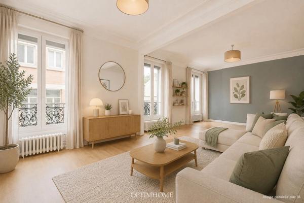 Appartement de 3 pièces / 69 m² SAINT MANDE (94) - Quartier Notre Dame - proche Bois de Vincennes - Fort potentiel - A rénover