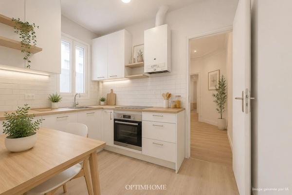 Appartement de 3 pièces / 69 m² SAINT MANDE (94) - Quartier Notre Dame - proche Bois de Vincennes - Fort potentiel - A rénover