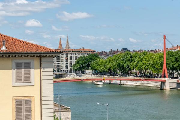 Lyon 5ᵉ – Vieux Lyon – Appartement d'angle de 203 m² – Vues Saône et Palais Saint-Jean