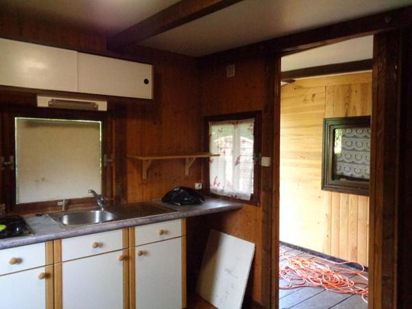 Beauzac (43), habitation de type chalet de 28m2 sur 239 m2 de terrain