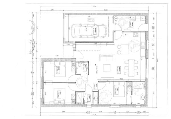En cours de Construction 96.23 m2 habitables à Baugé !