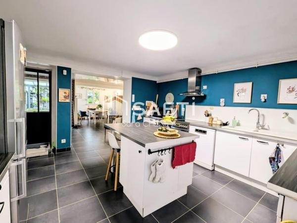 Maison 3 chambres avec jardin et dépendances