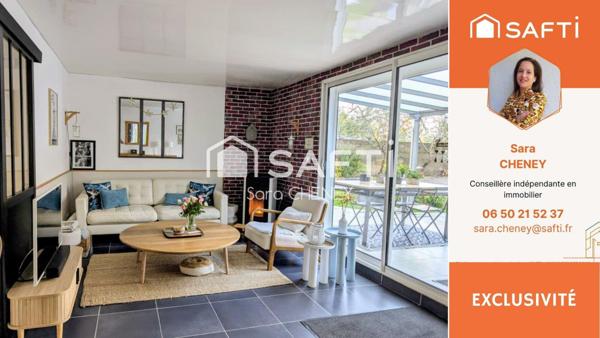 Maison 3 chambres avec jardin et dépendances