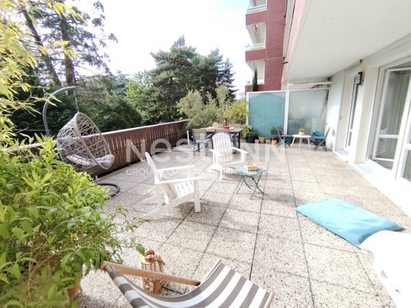 GUYANCOURT QUARTIER EUROPE SPLENDIDE 3 PIECES 63M²  AVEC 2 GRANDES TERRASSES  ET BOX EN SOUS-SOL