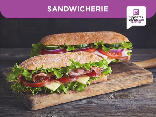 CHALON SUR SAONE 71100- Fonds de commerce Fast-Food 40 M² + réserve + caves