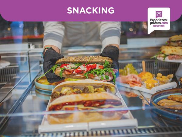 CHALON SUR SAONE 71100- Fonds de commerce Fast-Food 40 M² + réserve + caves