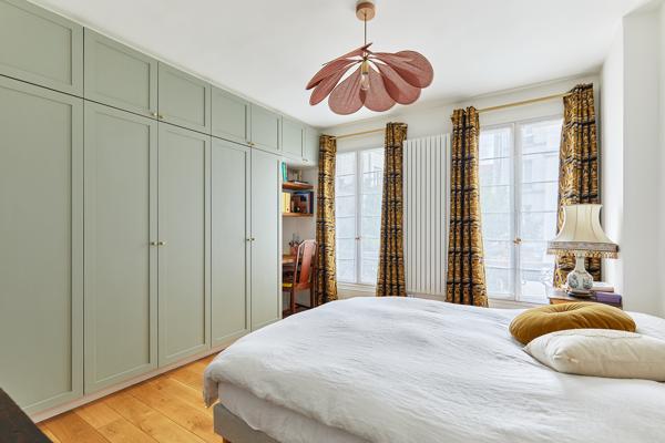 QUARTIER JOURDAIN – Paris 19 – vente appartement 3 pièces