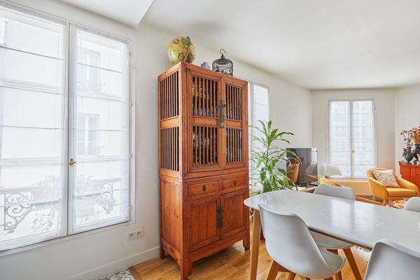 QUARTIER JOURDAIN – Paris 19 – vente appartement 3 pièces