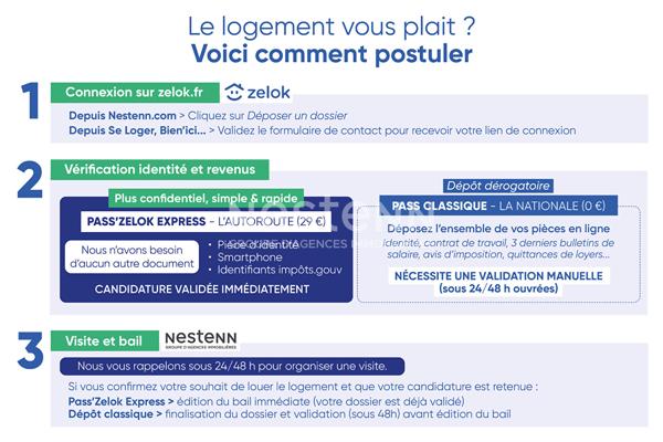 A LOUER : Appartement T3  à LONGJUMEAU avec balcon et parking