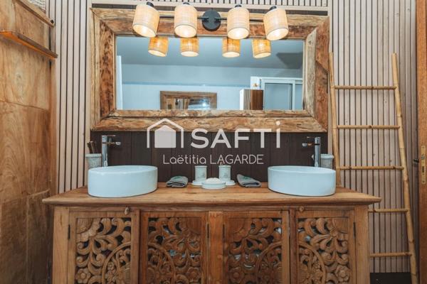 Villa de charme avec vue mer à 180° et jardin tropical – Saint-Leu