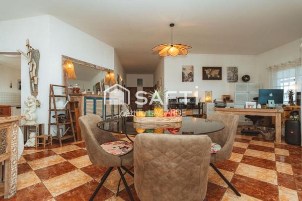 Villa de charme avec vue mer à 180° et jardin tropical – Saint-Leu