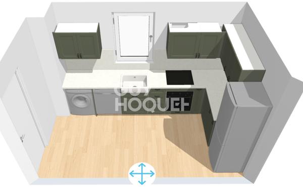 Appartement T2 49m2 avec place de parking