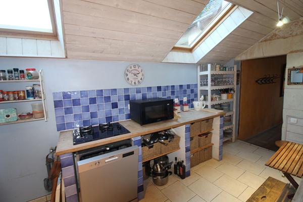 Maison de ville avec cour