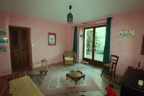 Maison de ville avec cour