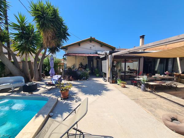 Perpignan (66000) Maison 3 pièces de 115 m² avec piscine sur terrain de 500 m²