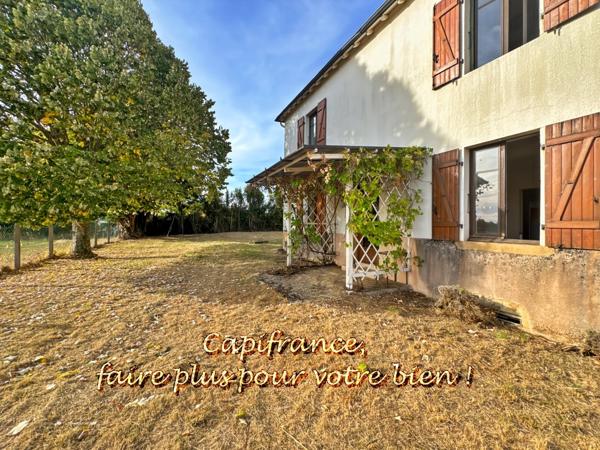 Maison à vendre 5 pièces SAINT MAURICE LES CHATEAUNEUF (71) - 3 chambres - terrain 24000m² - dont 19000m² loué