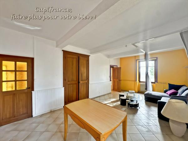 Maison à vendre 5 pièces SAINT MAURICE LES CHATEAUNEUF (71) - 3 chambres - terrain 24000m² - dont 19000m² loué
