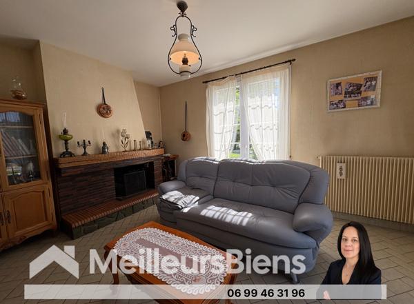 Maison plain-pied 4 chambres, 2 garages et jardin proche commodités