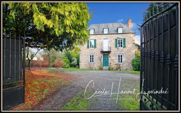 Dol-de-Bretagne (35120) PLEINE-FOUGERES. Centre. Maison bourgeoise 188 m² - 6 chambres - Terrain 1837 m².