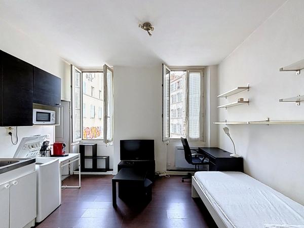 Studio meublé de 18 m² – Rue Estelle / Quartier Notre-Dame du Mont (Marseille 6e)