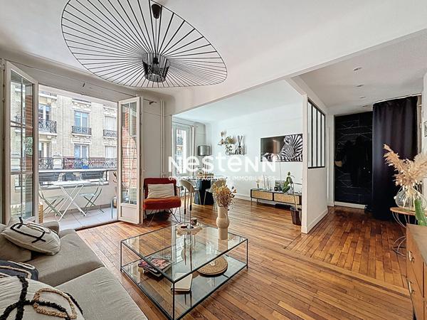 ISSY LES MOULINEAUX - Appartement 2/3 pièces avec balcon charme de l'ancien