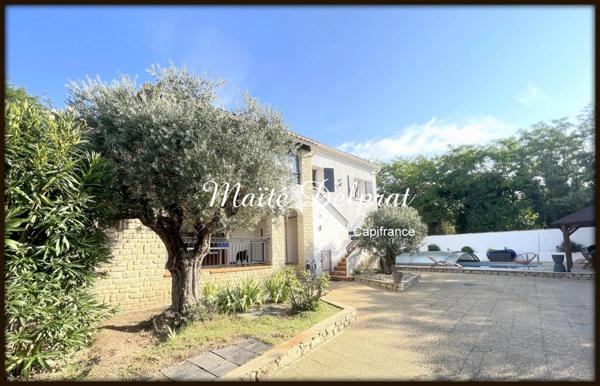 A vendre Carpentras - Maison familiale rénovée avec piscine et grarage 210m²