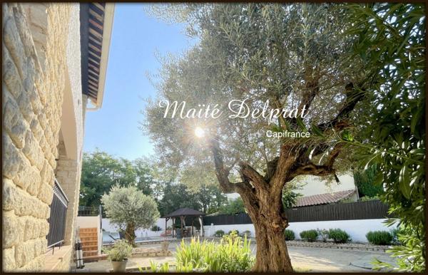 A vendre Carpentras - Maison familiale rénovée avec piscine et grarage 210m²