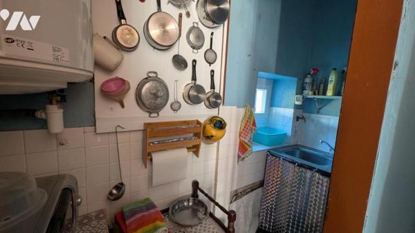 Maison ancienne à rénover de 95 m² + cave + grange agricole de 256 m² environ 