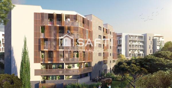 T2 neuf à Prés d’Arènes éligible à la TVA réduite