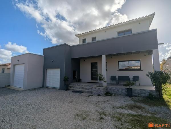 Maison récente qui réunit tous les atouts pour une vie familiale harmonieuse.