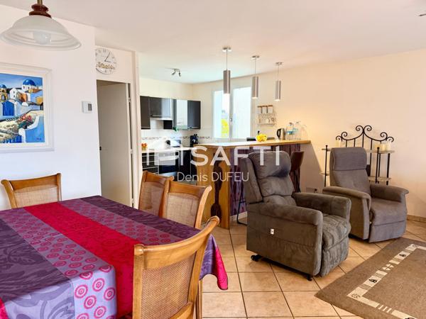 Plain pied 2 chambres et un bureau