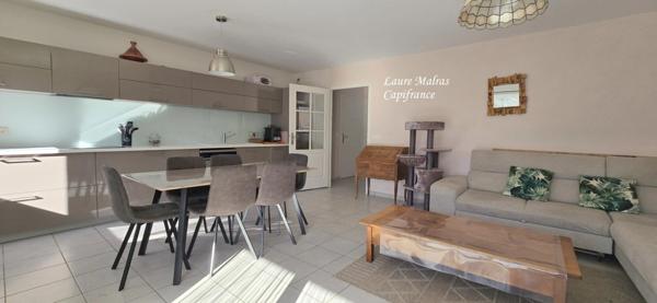 Appartement T3 en rez-de-jardin à vendre + garage & 2 places de stationnement privatives - VILLAZ (74)